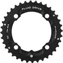 Sunrace CRMS66 4 furatos szimmetrikus lánctányér [36, Alumínium, 104 mm]