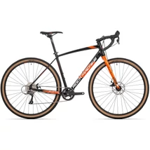Rock Machine Gravelride 200 gravel kerékpár [52 cm, fényes fekete/narancs/ezüst]