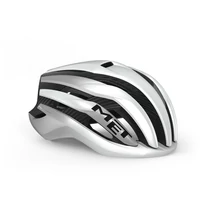MET Trenta 3K Carbon Mips® kerékpáros sisak [fehér-ezüst, 58-61 cm (L)]