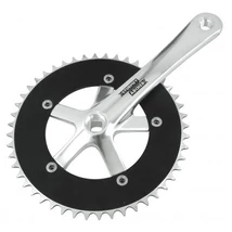 Sturmey Archer FCT28 170mm/48T négyszögtengelyes hajtómű [ezüst-fekete, 48, 170 mm]