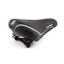 Nyereg csepel espresso fekete (bravo soft)