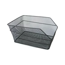 Kosár hátsó sűrűszövésű normál - 40x28x18 cm + tartozék fekete