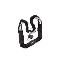 Zár láncszemes kulcsos 6 x 1000 mm - csepel fekete