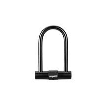 Zár u-lakat kulcsos tartóval 14 x 70 x 143 mm - csepel fekete