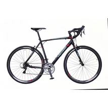 Neuzer courier cx fekete/türkiz- piros matt 59 cm