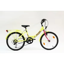 Neuzer cindy 20 city sárga/pink-piros