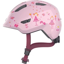 ABUS kerékpáros gyerek sisak Smiley 3.0, In-Mold, rose princess, M (50-55 cm)