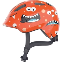 ABUS kerékpáros gyerek sisak Smiley 3.0, In-Mold, orange monster, S (45-50 cm)