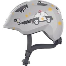 ABUS kerékpáros gyerek sisak Smiley 3.0, In-Mold, grey police, M (50-55 cm)