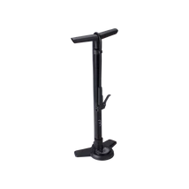 BBB Cycling kerékpáros állópumpa BFP-28 AirBoost, acél és kompozit, fekete