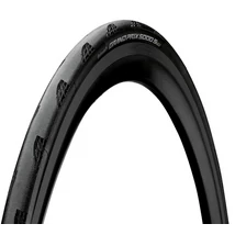 Continental országúti kerékpáros külső gumi 25-622 Grand Prix 5000S TR 700x25C, hookless felni kompatibilis, tubeless ready, fekete/fekete, hajtogathatós Skin