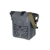 Basil egyoldalas táska Navigator Storm M, MIK Side, 12-15 l, fekete