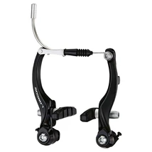 FÉK E LONGUS V-BRAKE ALU 110MM, LINEAR RUGÓS, FEKETE{5/4}