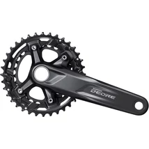 SHIMANO FRONT CHAINWHEEL, FC-M5100-2, DEORE, FOR REAR 11-SPEED, 2-PCS FC, 175MM,