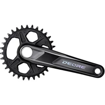 HAJTÓMŰ DEORE 170MM-32F INTEGRÁLT FEKETE HG+ 12-ES