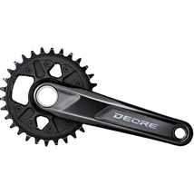 HAJTÓMŰ DEORE 175MM-30F INTEGRÁLT FEKETE HG+ 12-ES
