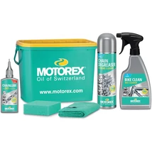 KERÉKPÁRTISZTÍTÓ MOTOREX BIKE CLEANING KIT SZETT DOBOZOS 1DB {5/4}