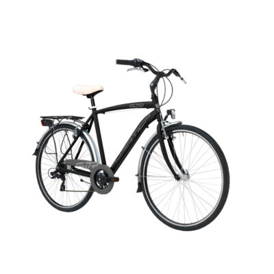 ADRIATICA SITY 3 700C 18s fekete 55 cm kerékpár