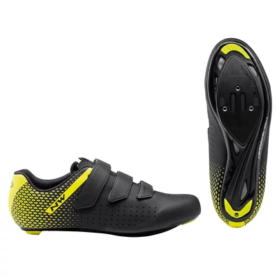 CIPŐ Northwave ROAD CORE 2 47 FEKETE/FLUO SÁRGA