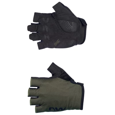 Kesztyű NORTHWAVE ACTIVE RÖVID S ZÖLD (FOREST)/FEKETE