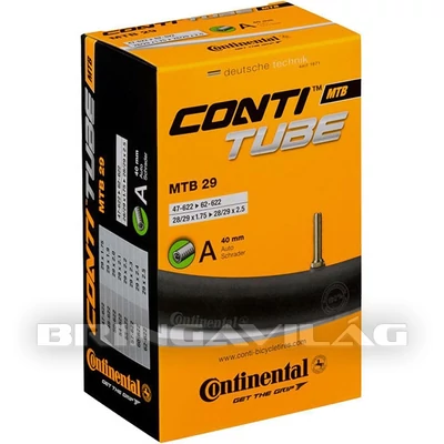 Belső CONTINENTAL MTB28/29 A40 47/62-622 dobozos AV szelepes