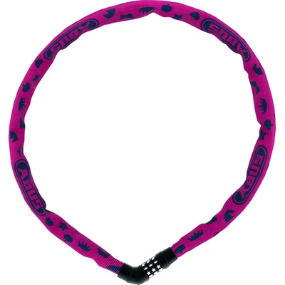 ABUS lakat Steel-O-Chain 4804C/75 pink jel-kódos