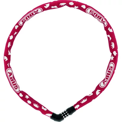 ABUS lakat Steel-O-Chain 4804C/75 piros jel-kódos