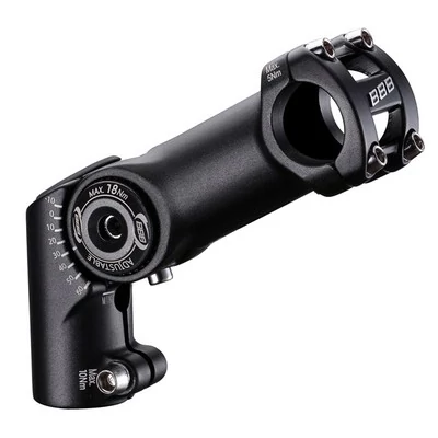 BBB BHS-34 kormányszár kerékpárhoz HighFix állítható, 25.4, 80 mm fekete
