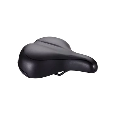 BBB BSD-94 kerékpáros nyereg Meander Upright Special PU, 225x270mm, fekete