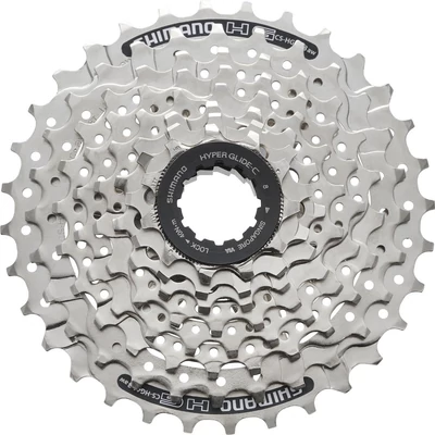 FOGASKOSZORÚ Shimano 8-AS 11-34F CSHG418 EZÜST