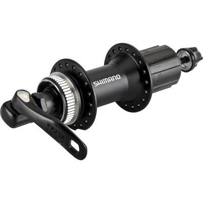 HÁTSÓ AGY Shimano ALIVIO (FH-M4050) 36L FEKETE, 8/9/10-ES, TÁRCSAFÉK CENTER LOCK, GYORSZÁRAS, 135MM SZÉLES