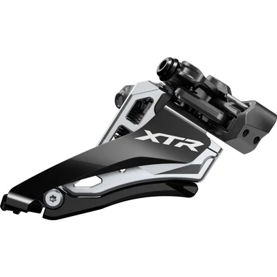 ELSŐ VÁLTÓ Shimano XTR (FD-M9100) KÖZÉP BILINCSES, SIDE SWING, 34,9MM(+31,8/28,6) DUPLA 38F 12-ES