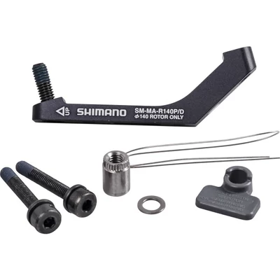 TÁRCSAFÉK ADAPTER Shimano HÁTSÓ 140MM-re Flat Mount (fék) - Flat Mount (váz)