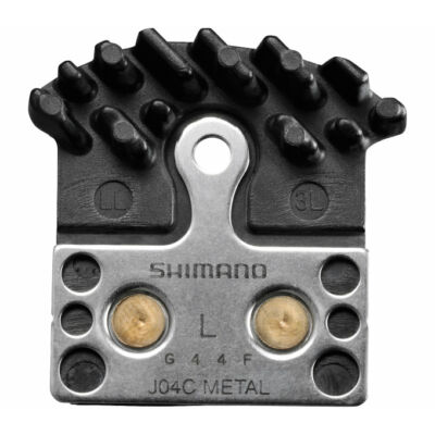 Tárcsafékbetét Shimano J04C MTB/Országúti fémes hűtőbordás 1 pár (1 fékbe való) (Y8LW98030)