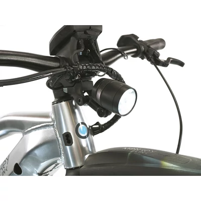 MonkeyLink Busch&amp;Müller Lumotec IQ-X 150 Lux Connect első lámpa ebike akkumulátorhoz [fekete]