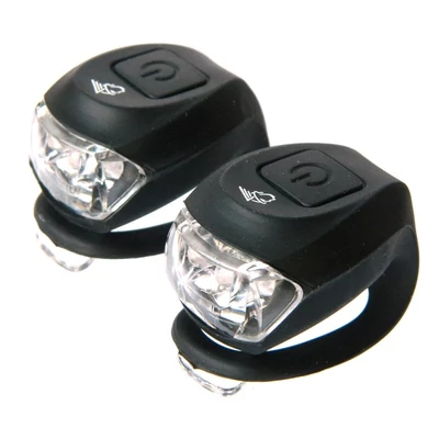 Villogó VELOTECH 2LED FEKETE
