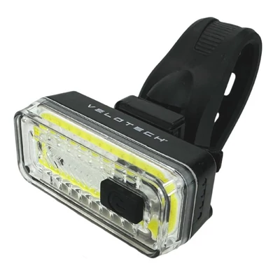 Velotech Lámpa első 28LED USB