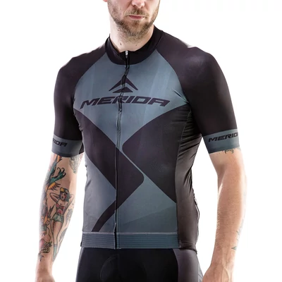 Mez MERIDA RHOMBE DESIGN rövid SZÜRKE/FEKETE