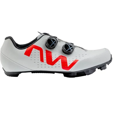 Cipő NORTHWAVE MTB REBEL 3 SZÜRKE/PIROS