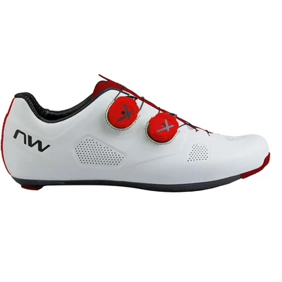 Cipő NORTHWAVE ROAD REVOLUTION FEHÉR/FLUO PIROS