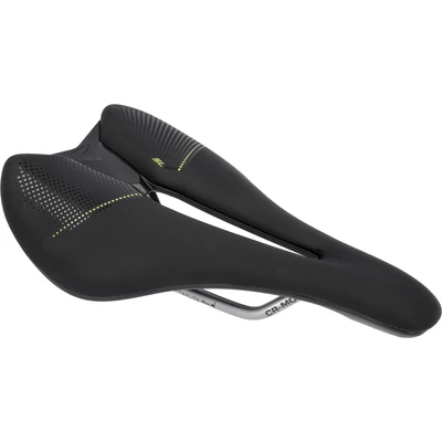 Nyereg MERIDA EXPERT SL FEKETE/ZÖLD
