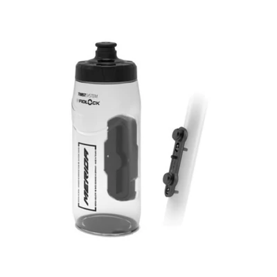 Kulacs MERIDA SWIVEL/FIDLOCK 620ml ÁTLÁTSZÓ