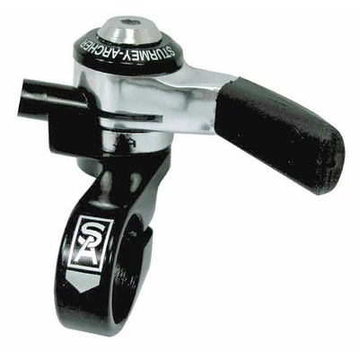Sturmey Archer SLS50 T5 váltókar kormányra (wide) [fekete-ezüst]