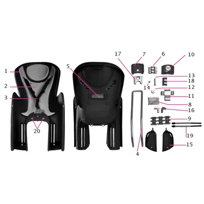 Okbaby Body Guard szíj lábtartó