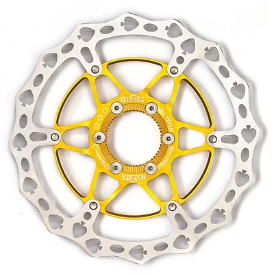a2Z Teppan Yaki SPV CenterLock féktárcsa [arany pikk, 180 mm]