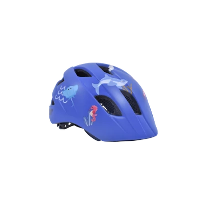 Safety Labs Dino Light gyermek kerékpáros sisak [kék, 48-53 cm (S)]