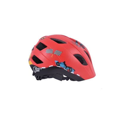 Safety Labs Reno Light gyermek kerékpáros sisak [piros, 48-53 cm (S)]