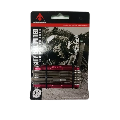 Acor ATL-21307 zsebszerszám [piros]