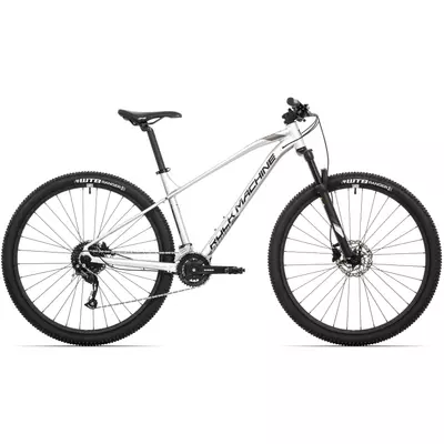 Rock Machine Manhattan 90-29 XC kerékpár [17" (M), fényes ezüst-fekete]