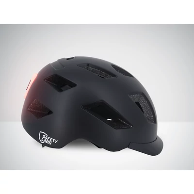 Safety Labs E-Bahn 2.0 kerékpáros sisak [fekete, 54-57 cm (M)]